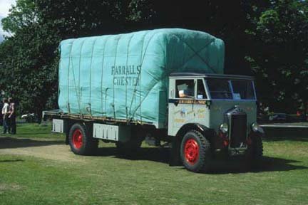 Mark Farrall's Albion ML 55 Flatbed Lorry Built 1935
