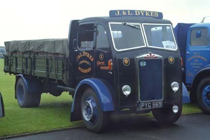 Albion FT27AL Claymore Dropside Lorry Built 1955