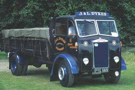 Albion FT27AL Claymore Dropside Lorry Built 1955